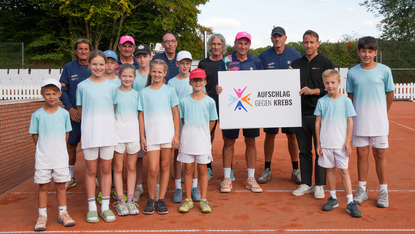 omtc-Regionalliga-Team für Deutsche Krebshilfe